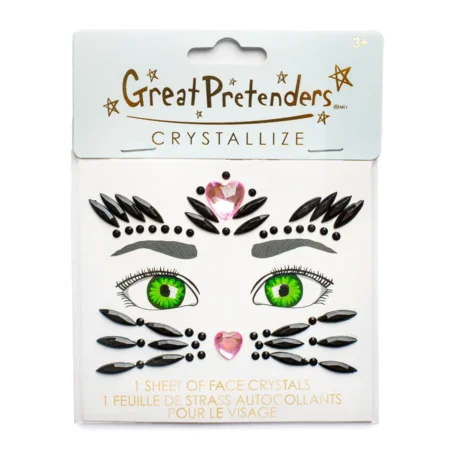 Gesichtsschmuck- Black Cat, Great Pretenders 