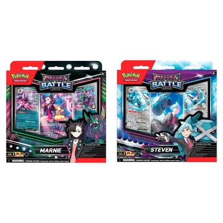 VORBESTELLUNG - Pokémon Trainer Deck, Marnie vs Steven asst.