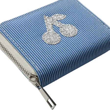 Portemonnaie, blau gestreift, Sofie Schnoor 