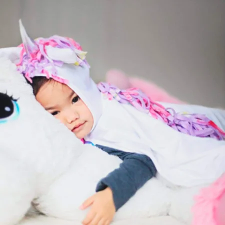 Great Pretenders Einhorncape, weiß 2-3 Jahre