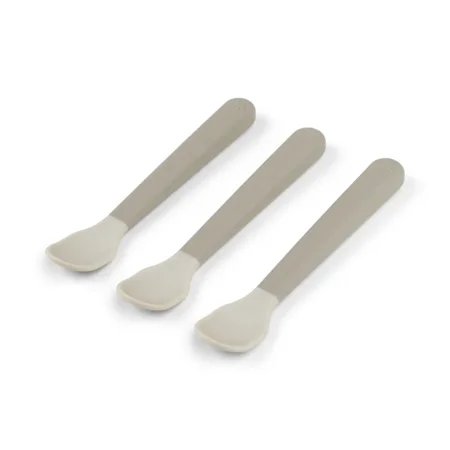  Foodie Easy-Grib 3er-Pack Baby-Löffel, sand, Done by Deer
