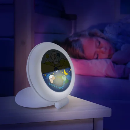 Claessens Kids Globetrotter Reisewecker mit Nacht und Tag