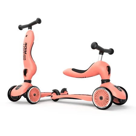 Scoot and Ride 2-i-1 Laufrad, Highway Kick 1 - peach
