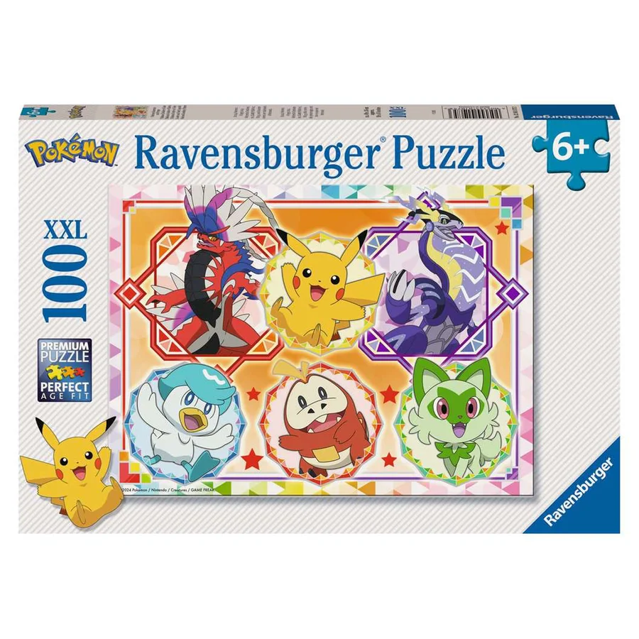 Ravensburger Pokemon-Puzzle mit großen Teilen, 100 Teile