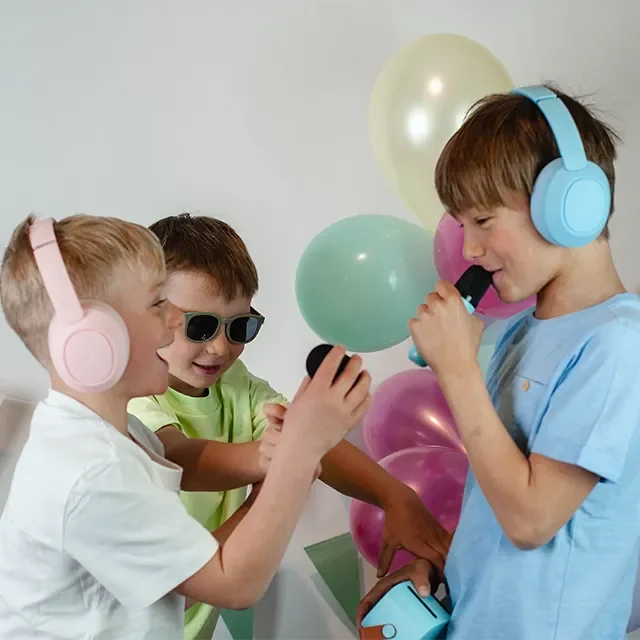 Lalarma Hybrid Active Noise Cancelling Kopfhörer, rosa