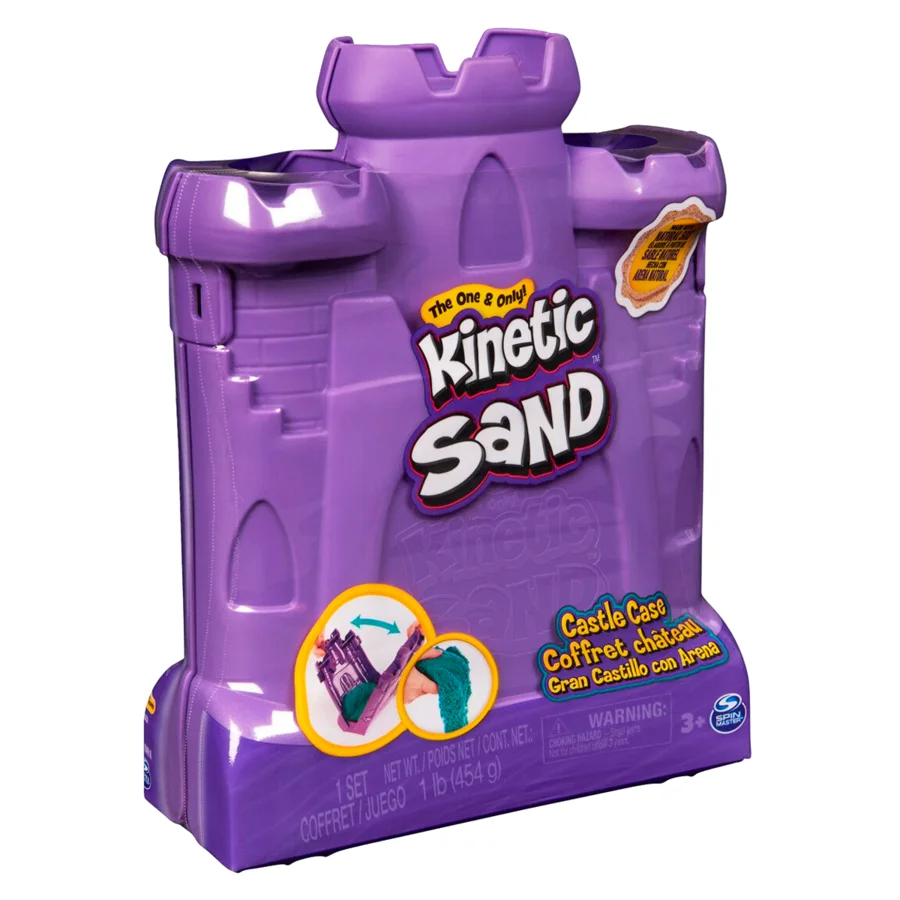 Sandburg-Koffer, grün, Kinetic Sand