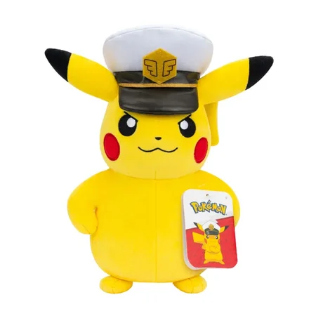 Pokémon 20 cm Stofftier, Captain Pikachu