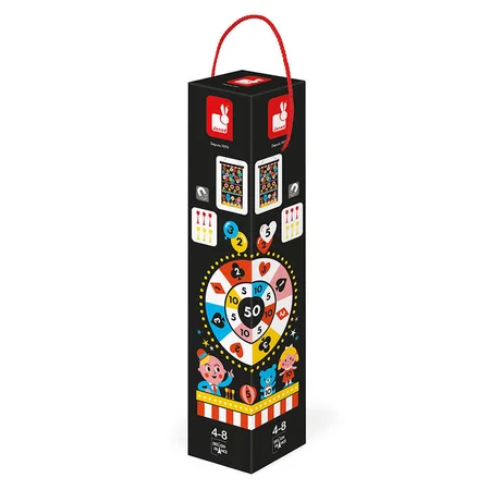 Janod Magnetische Dartscheibe, Fun Fair