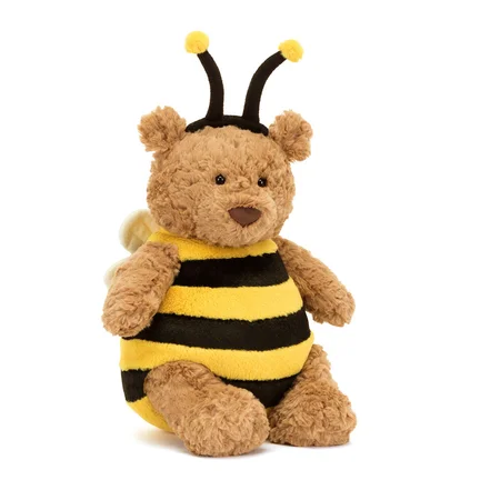 Jellycat Bartholomew Bjørn, bi 26 cm