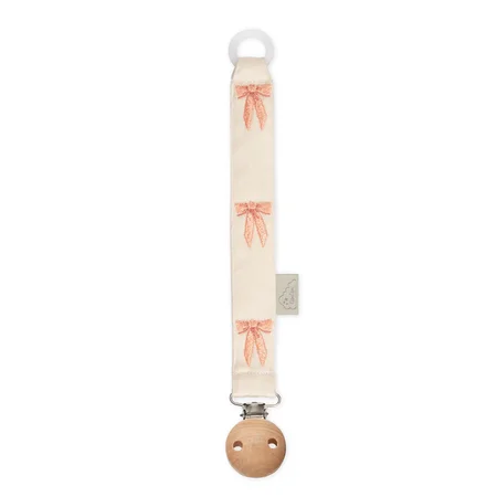 Cam Cam gestickte Schnullerkette - Bows