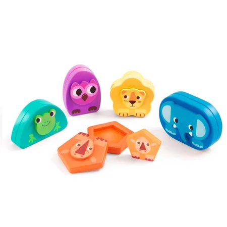 Djeco Wilde Tiere Magnet-Versteckspiel, Kimami 