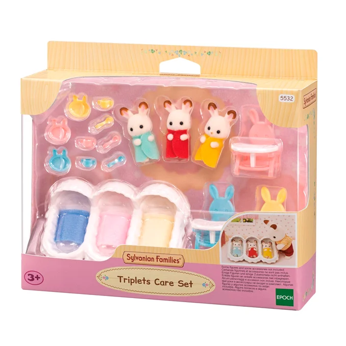 Sylvanian Families, Hasen-Drillinge & Startausstattung