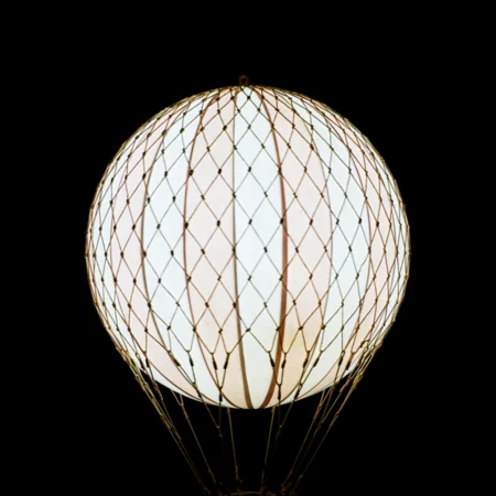 Heißluftballon Royal Aero LED, pink light, Authentic Models 