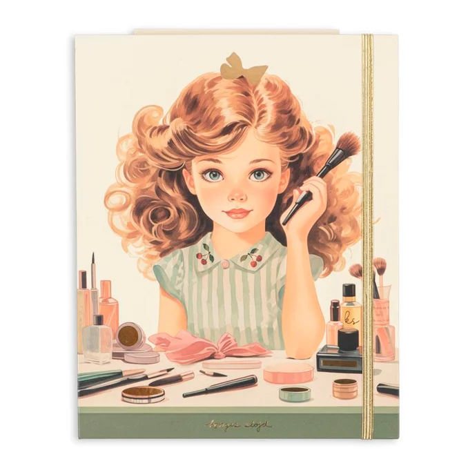 Konges Sløjd Glam Guide Make up Buch, verschiedene Varianten