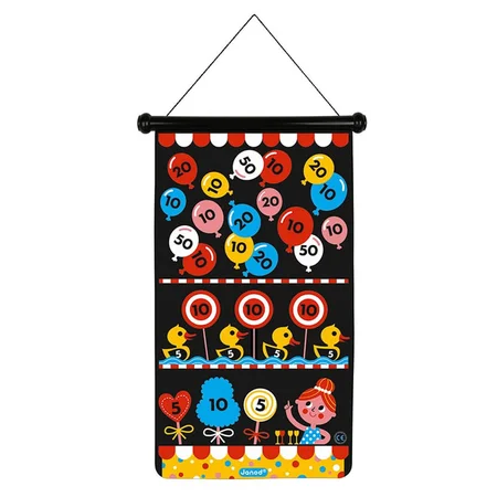 Janod Magnetische Dartscheibe, Fun Fair