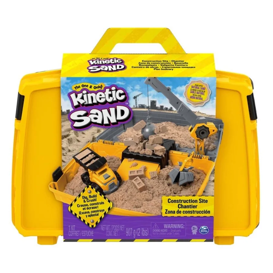 Kinetic Sand faltbare Bauset-Box