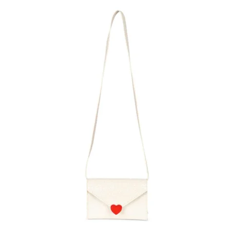 Konges Sløjd Love Letter Tasche, cream glitter
