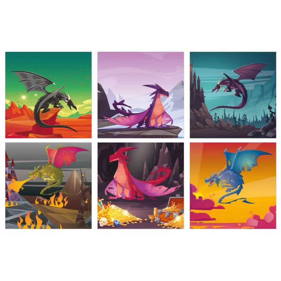 Wasser-Malbuch, Drache, Tinka
