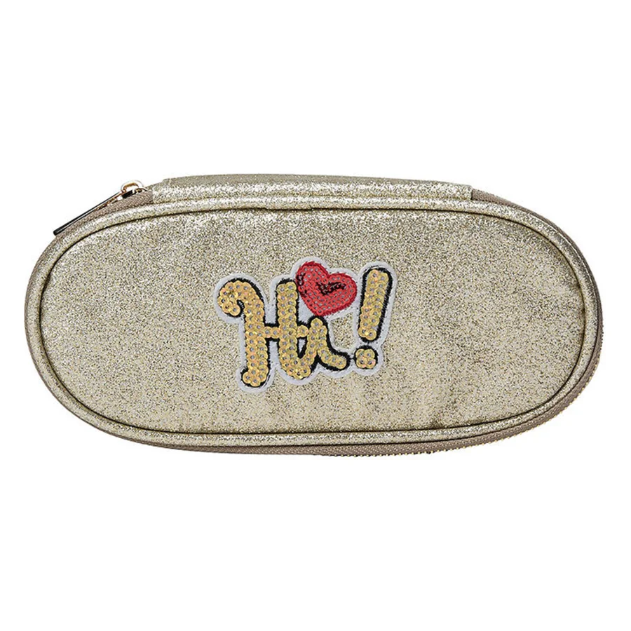 Federtasche, champagne glitter, Sofie Schnoor 