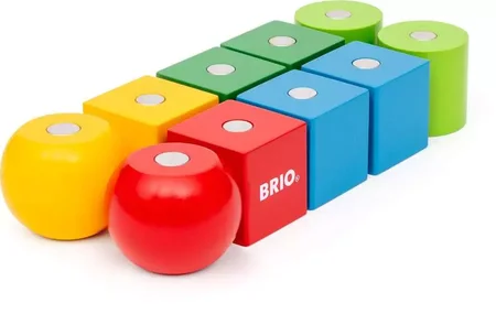 BRIO Magnetische Holzbausteine