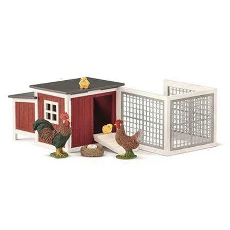 Schleich hønsehus