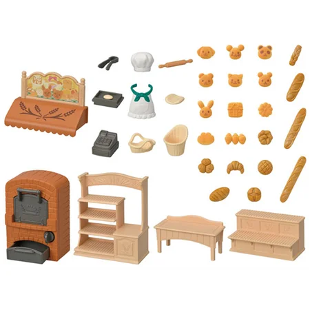Sylvanian Families, bagesæt med stenovne