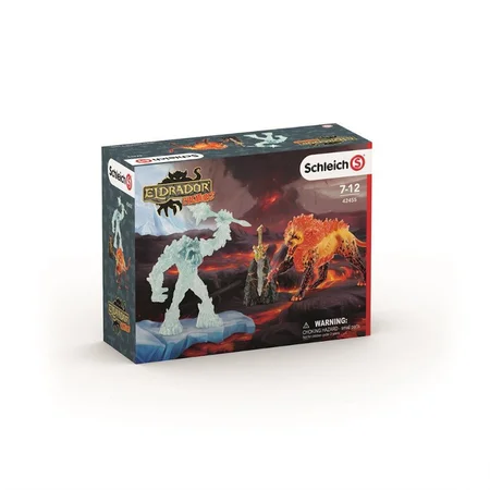 Schleich hemmelig lavetempel og 2 figurer