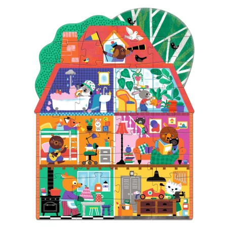 Djeco Riesenpuzzle, Haus