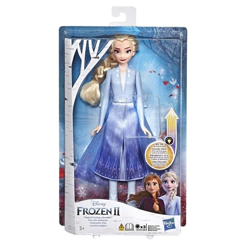 Frozen 2 Elsa, dukke m. lys
