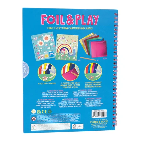 Floss & Rock Malen mit Folie, Rainbow Fairy