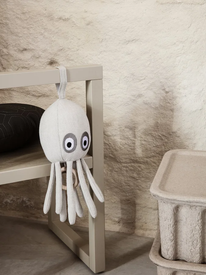 Ferm Living musikuro, blæksprutte sand