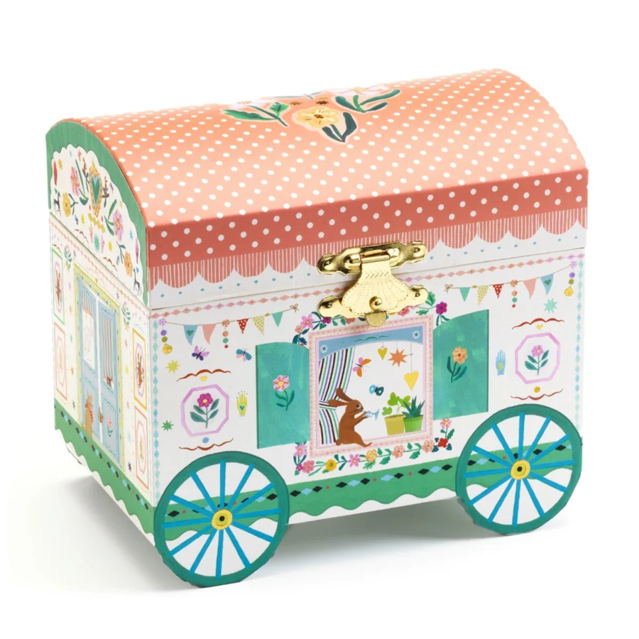 Djeco Schmuckkästchen, Wohnwagen