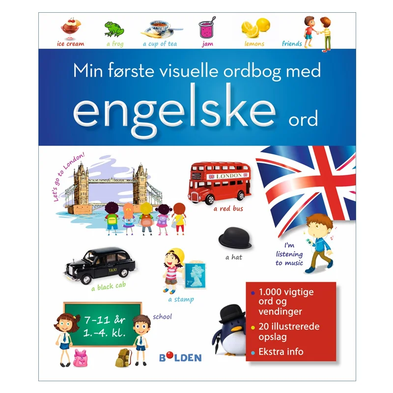 Min første visuelle ordbog med engelske ord