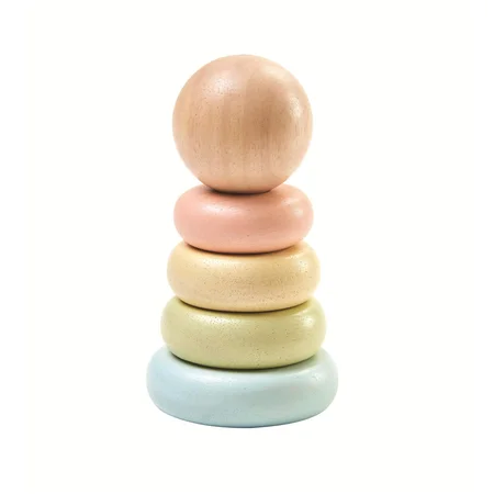 PlanToys Stapelturm, pastell