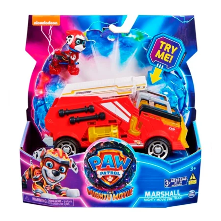 Paw Patrol Movie 2 Marshall mit Feuerwehrauto 