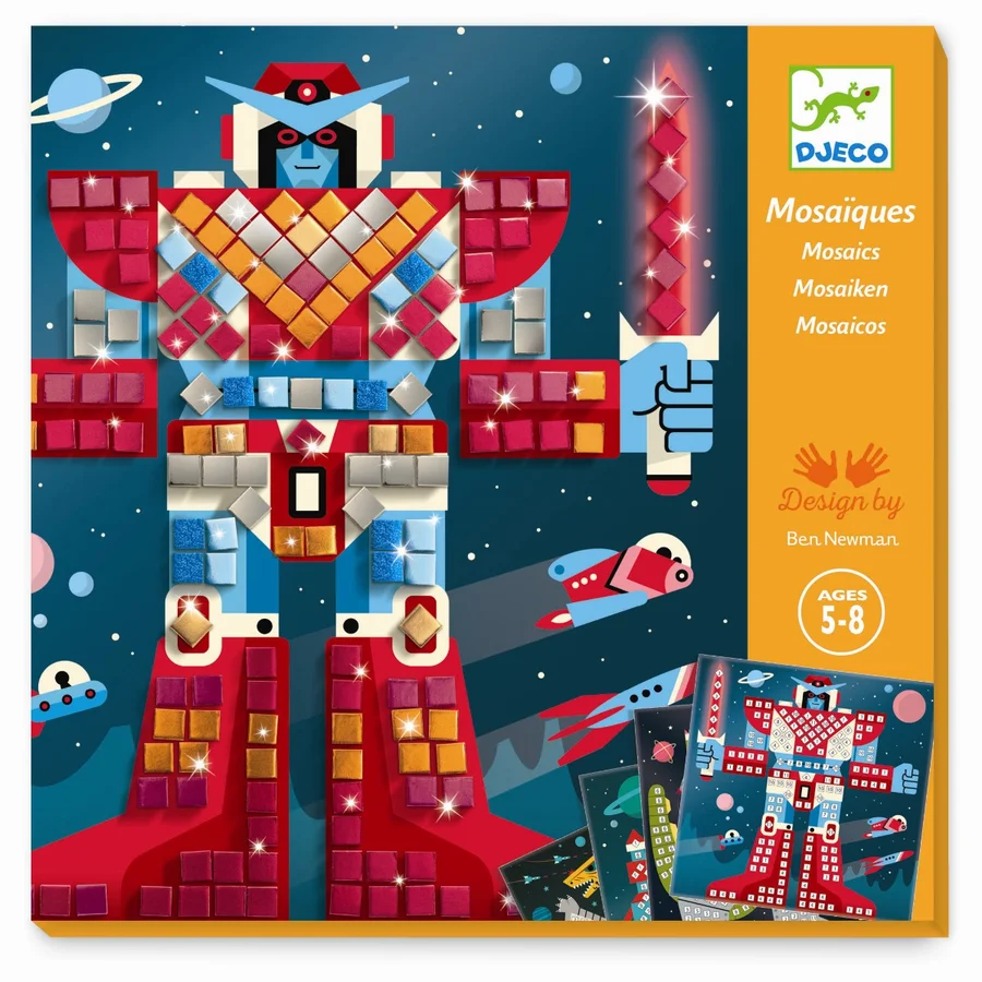 Djeco Kreatives Mosaik, Weltraumkrieg