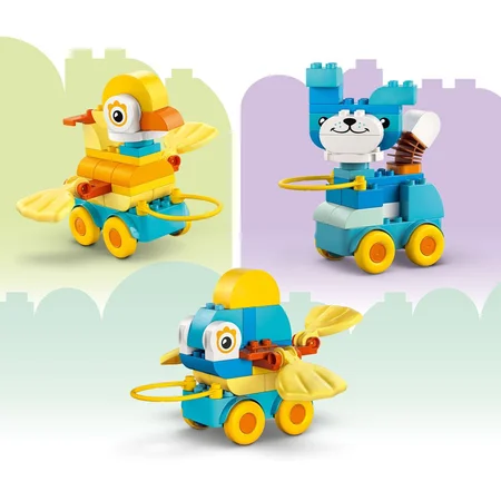 LEGO® DUPLO 3in1-Tiere auf Rädern