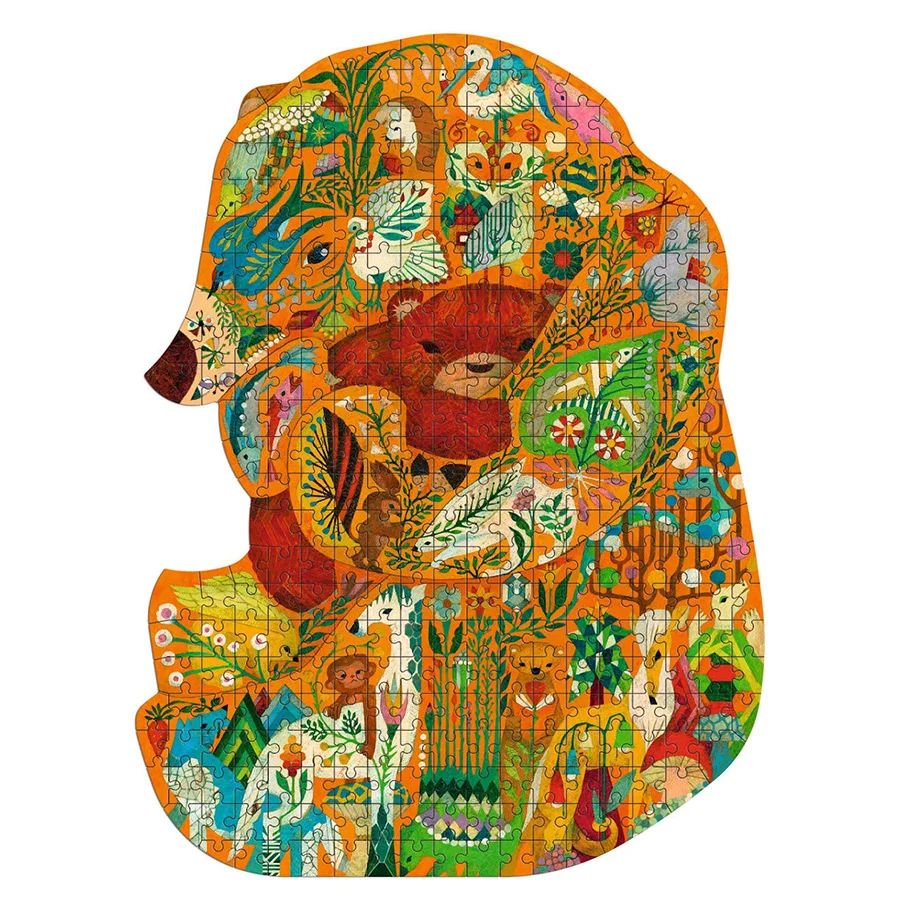 Djeco Puzz'art Puzzle Bär, 350 Teile