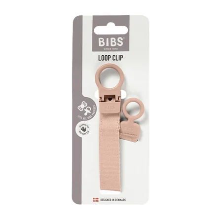 Bibs Schnullerkette Loop Blush
