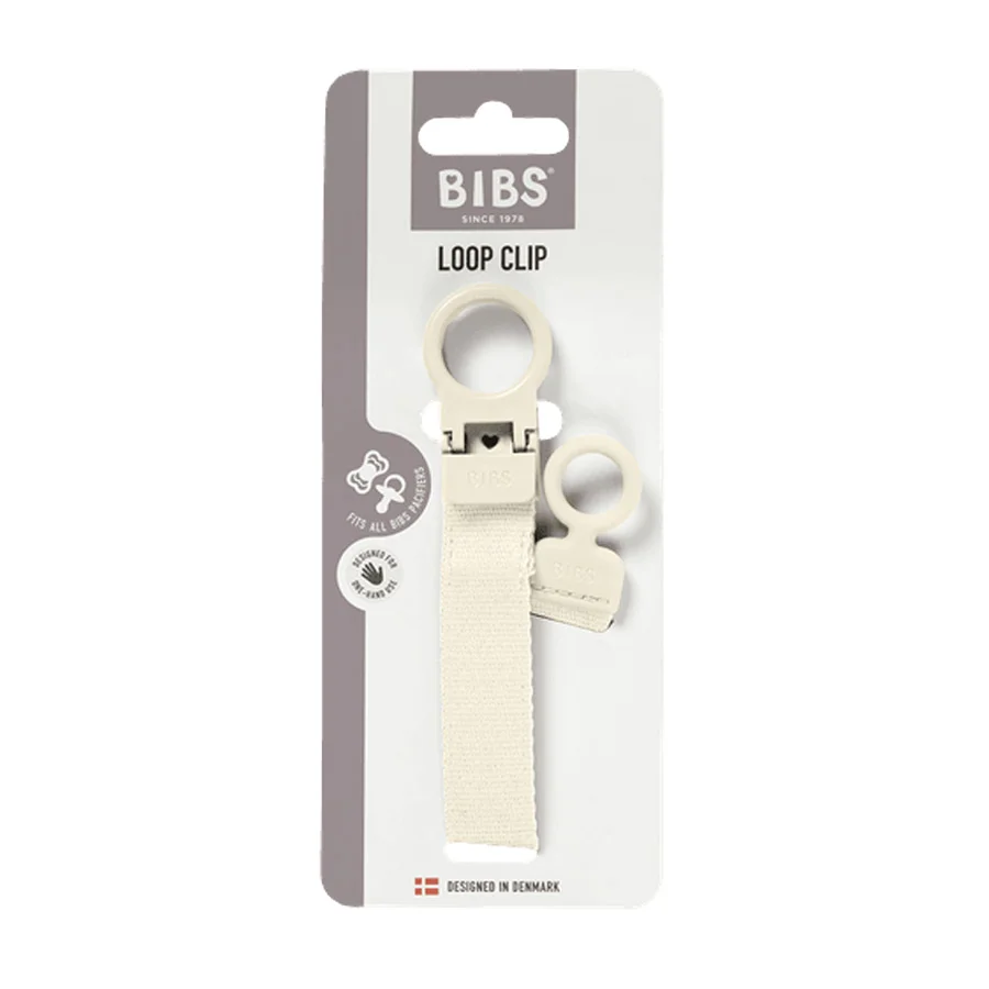 Bibs Schnullerkette Loop Ivory