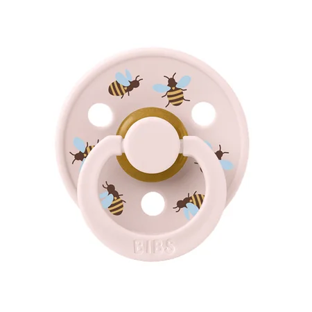 BIBS Studio Colour Schnuller Gr. 2 - Bumblebee Friends Petal
