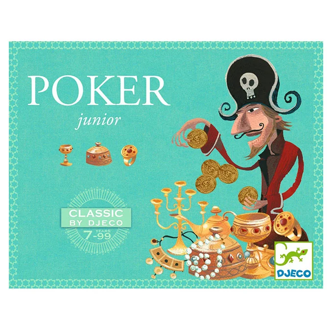 Djeco Klassisches Spiel, Poker Junior