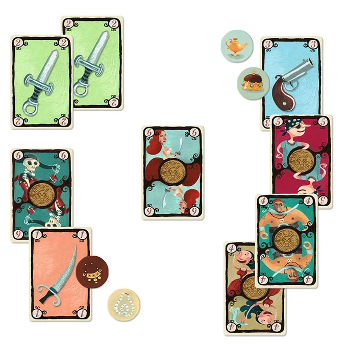 Djeco Klassisches Spiel, Poker Junior