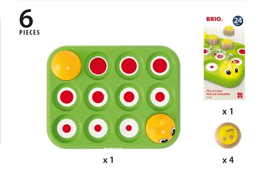 BRIO leg og lær musikalsk larve