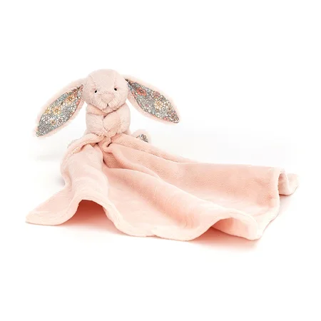 Jellycat nusseklud Bashful Blossom kanin, Blush