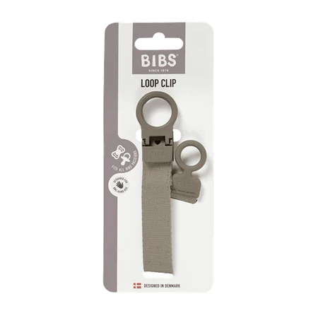 Bibs Schnullerkette Loop Dark Oak