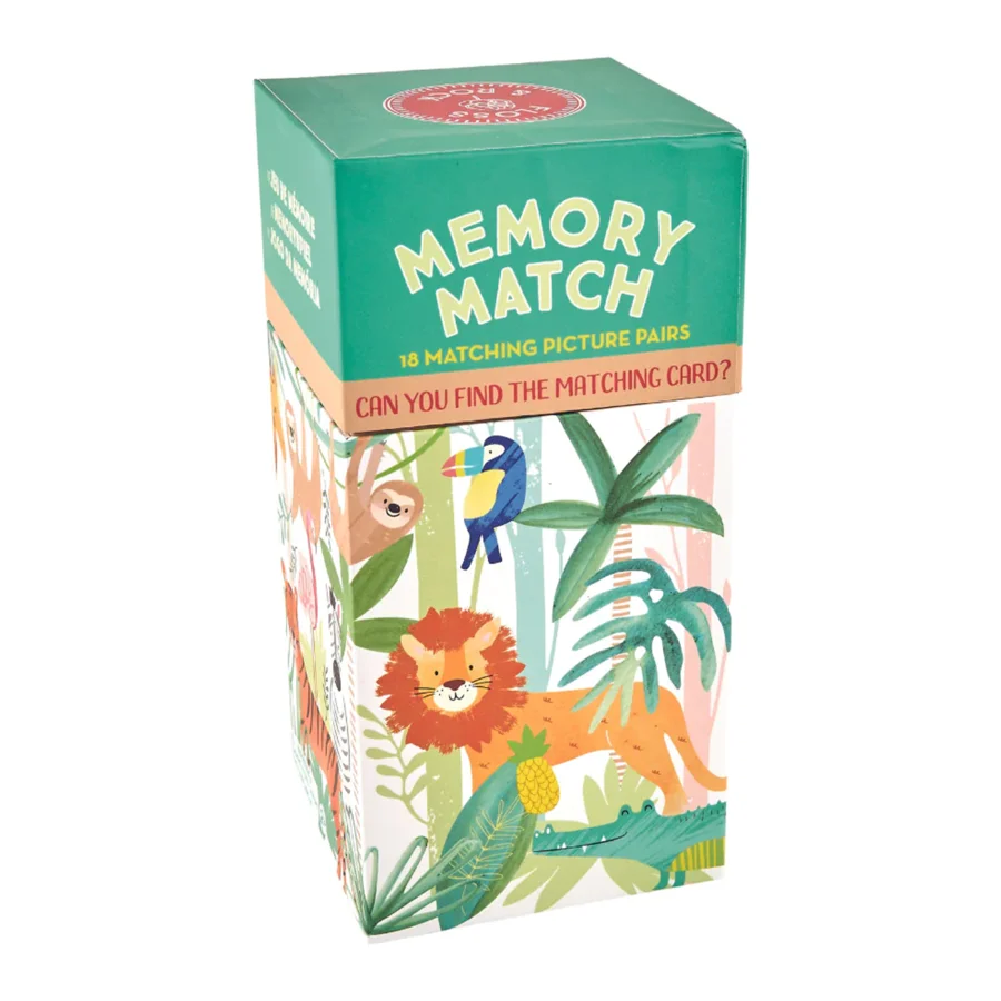 Memoryspiel - jungle, Floss & Rock