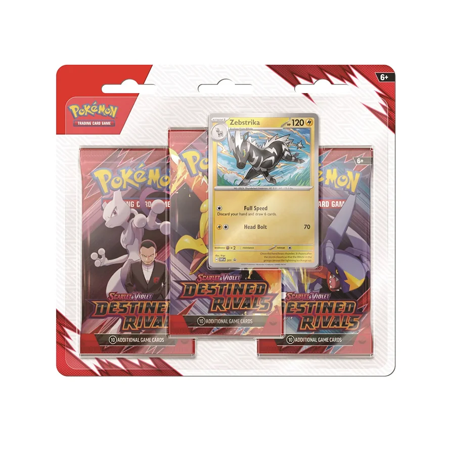 Pokémon Blister 3P SV10, sortiert