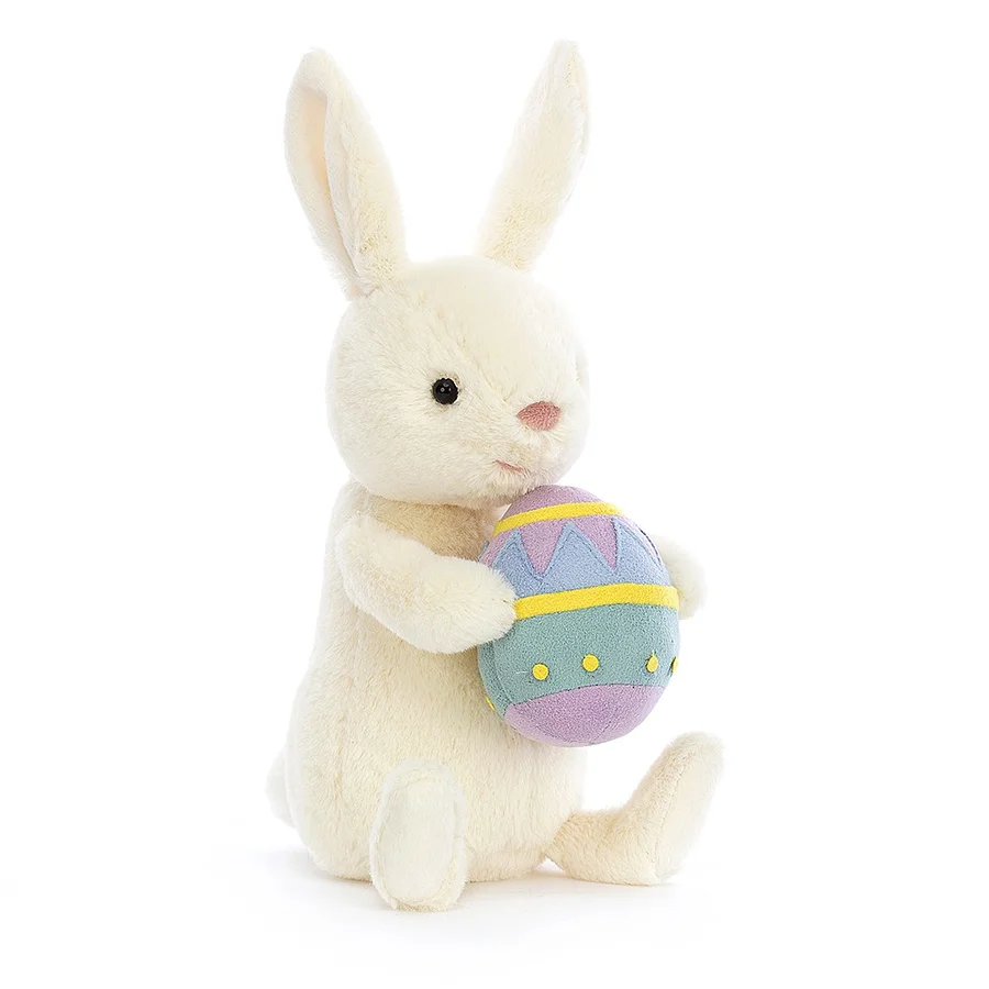 Jellycat Bobbi kanin m.påskeæg, 18 cm