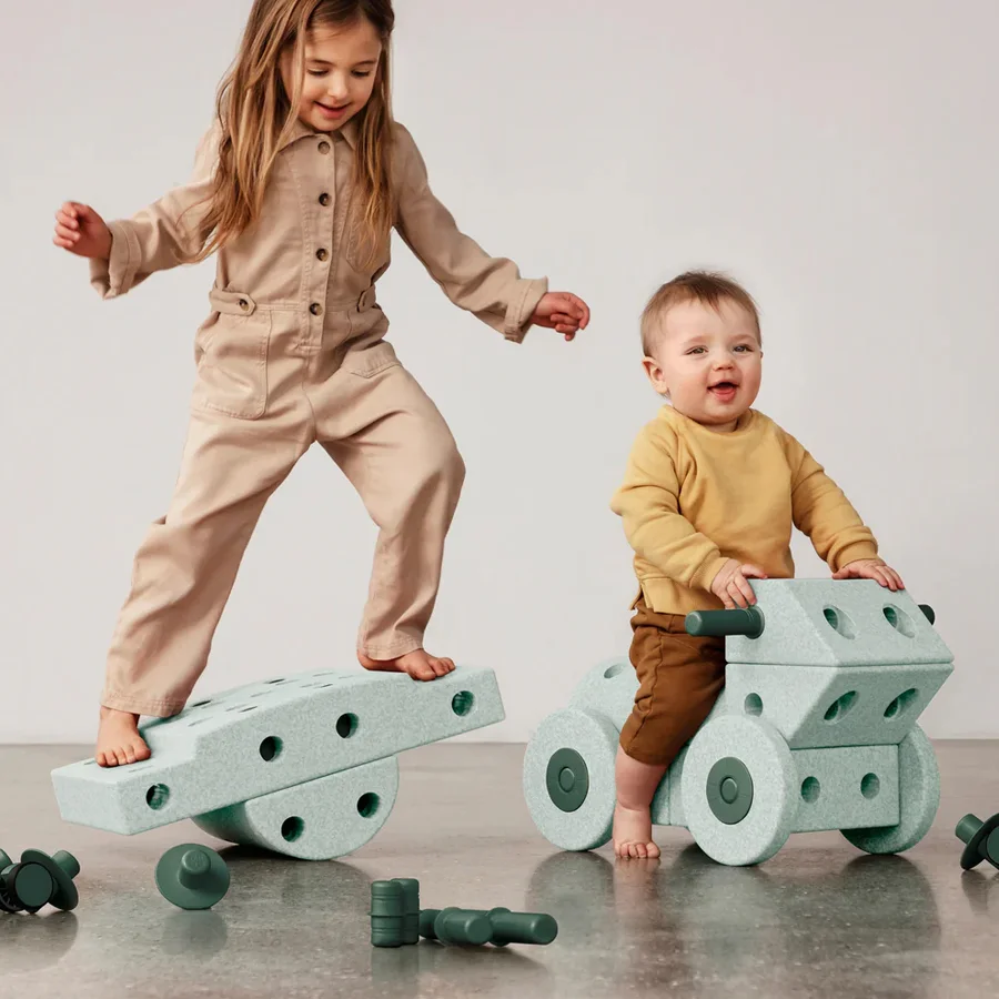 MODU Dreamer Sæt, 33 Dele - Ocean Mint/Forest Green